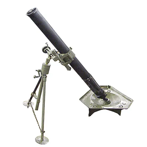81 MM MORTAR WEAPON TALL (50) - LONG BARREL